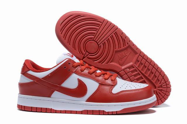 Cheap Nike Dunk Sb Men's Shoes Red White-39 - Click Image to Close